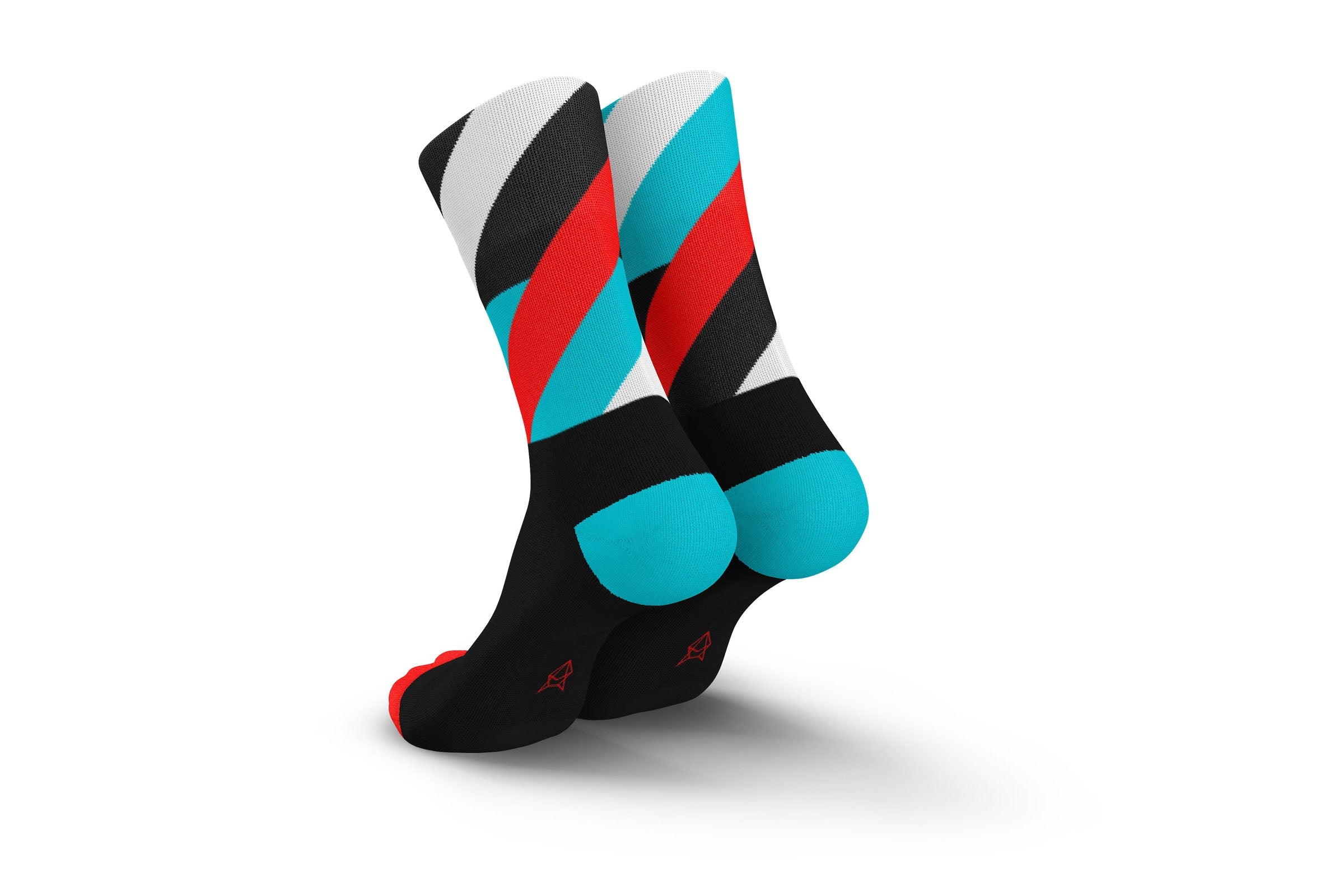 인사일런스 러닝 룹스 블랙-사이언-인페르노 INCYLENCE RUNNING LOOPS BLACK CYAN INFERNO