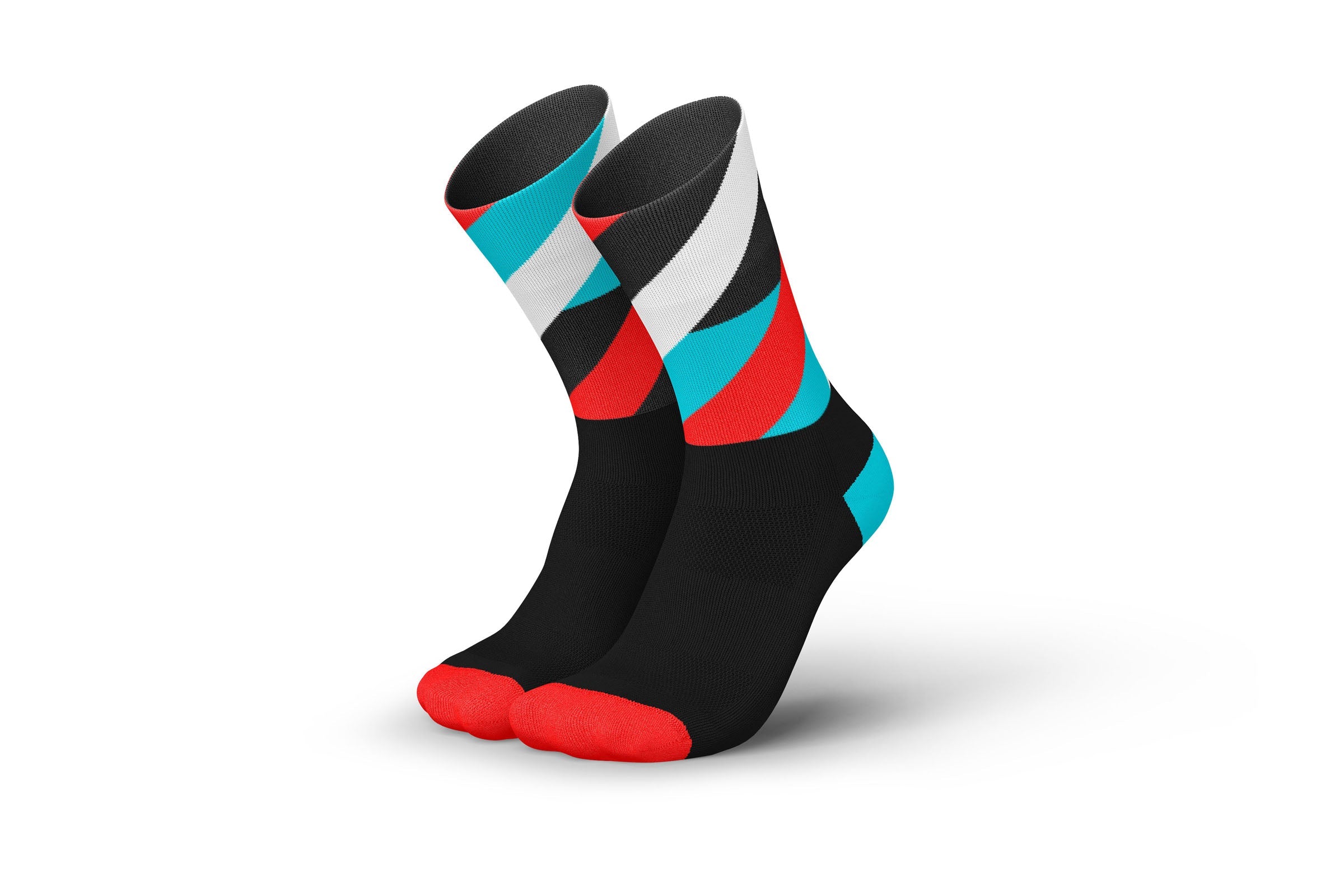 인사일런스 러닝 룹스 블랙-사이언-인페르노 INCYLENCE RUNNING LOOPS BLACK CYAN INFERNO