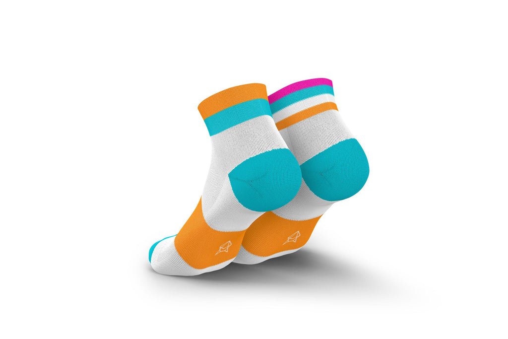 인사일런스 러닝 밴즈 쇼트 사이언-오렌지 INCYLENCE RUNNING BANDS SHORT CYAN ORANGE