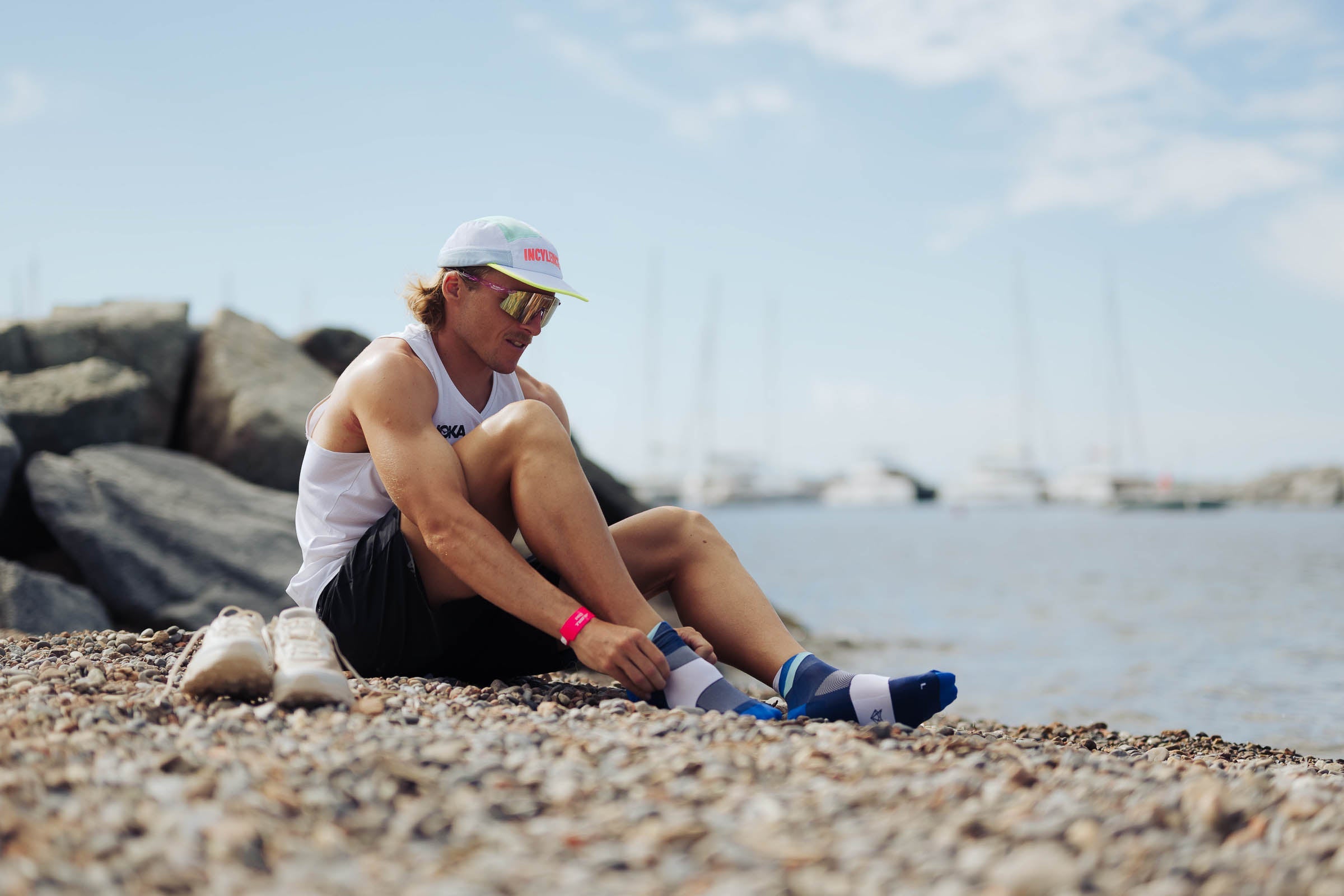 INCYLENCE ULTRALIGHT APEX SHORT NAVY MINT Ultralight Low-Cut INCYLENCE