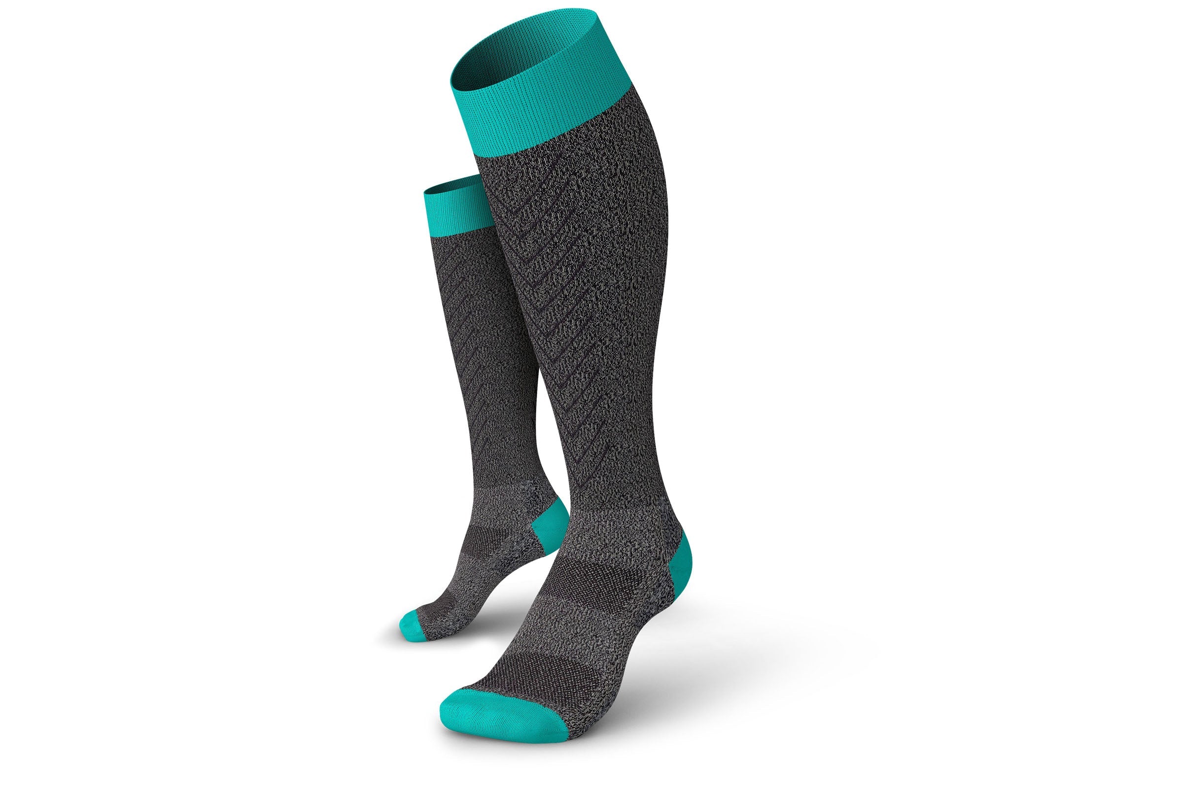 인사일런스 리뉴드 컴프레션 V2 다크그레이-카나리 INCYLENCE RENEWED COMPRESSION V2 DARK GREY CYAN