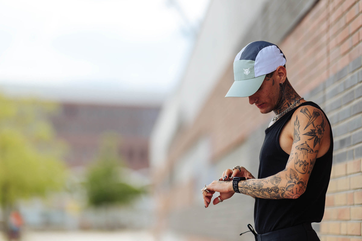 인사일런스 러닝 캡 에어그리즈 헤이즈 INCYLENCE RUNNING CAP AIRGRIDS HAZE