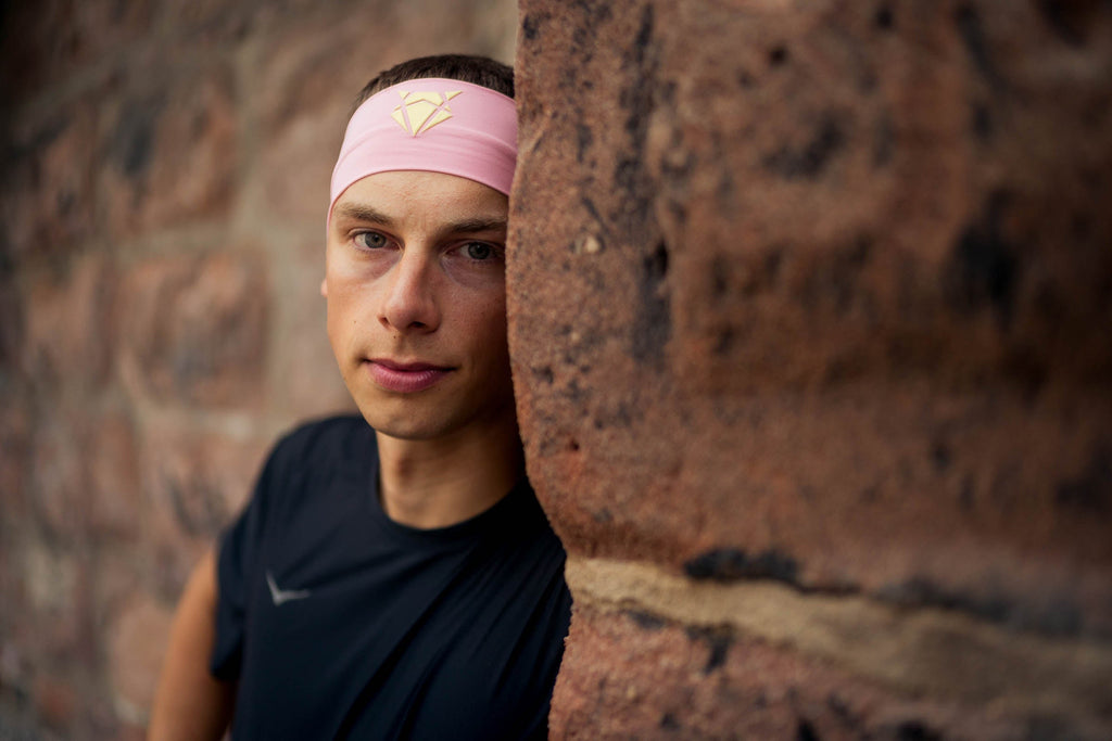 INCYLENCE HEADBAND V3 LIGHT PINK YELLOW NARROW Headband Narrow INCYLENCE