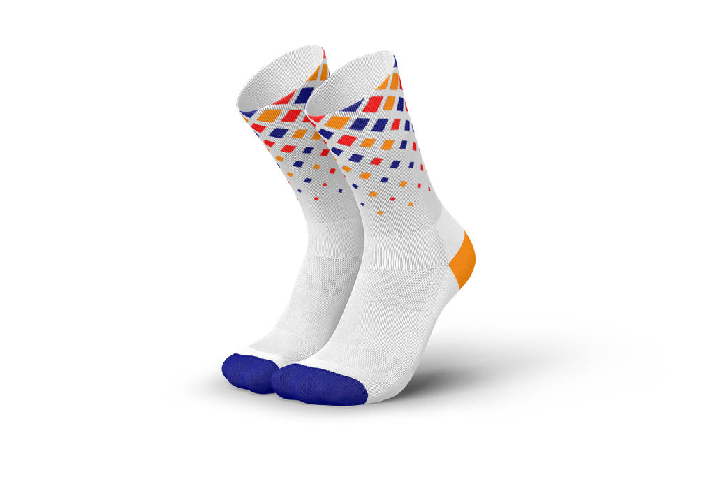 인사이런스 러닝 크리스털즈 화이트-퍼플-오렌지  INCYLENCE RUNNING CRYSTALS WHITE PURPLE ORANGE